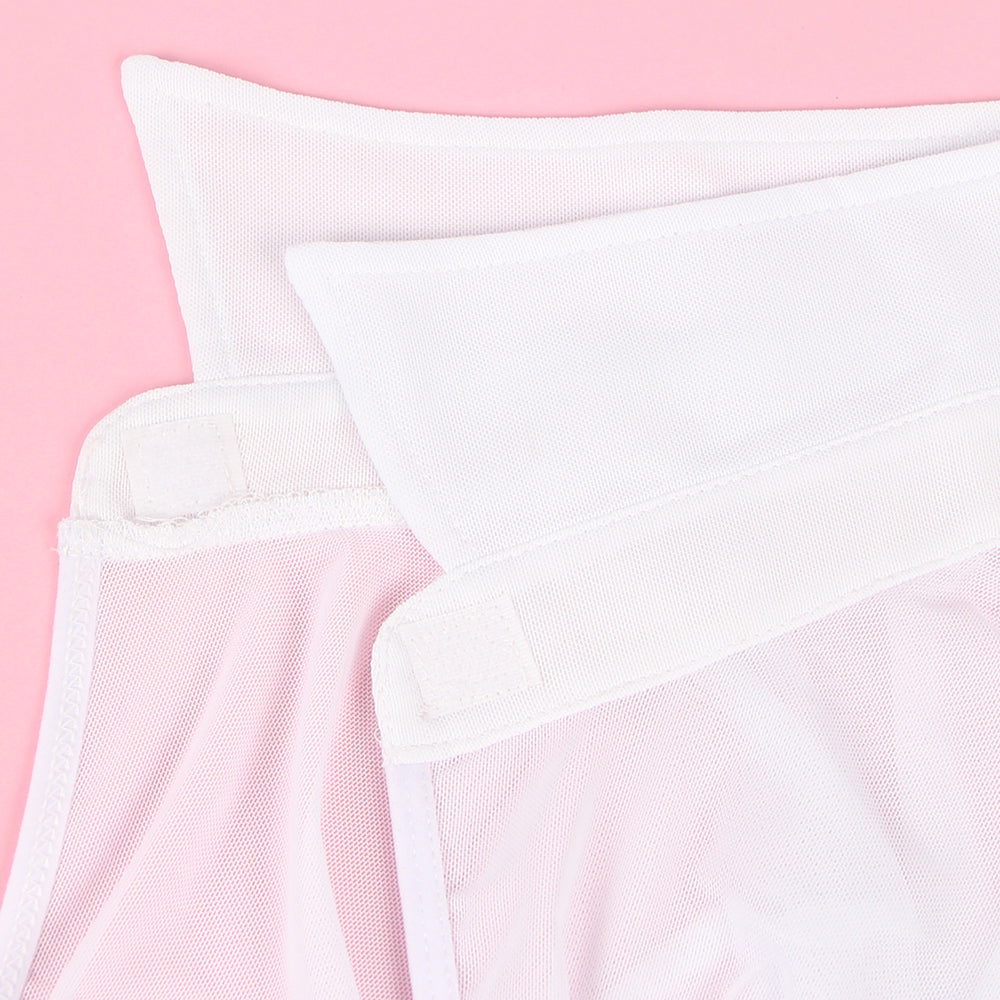 Sexy Shirt Black Faux Leather Skirt Secretary Costume