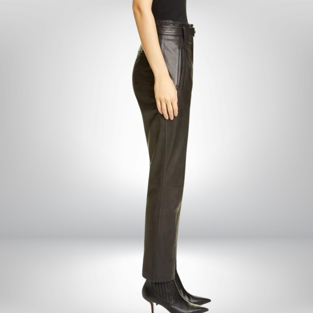 Women&#39;s Leather Trousers - Effi