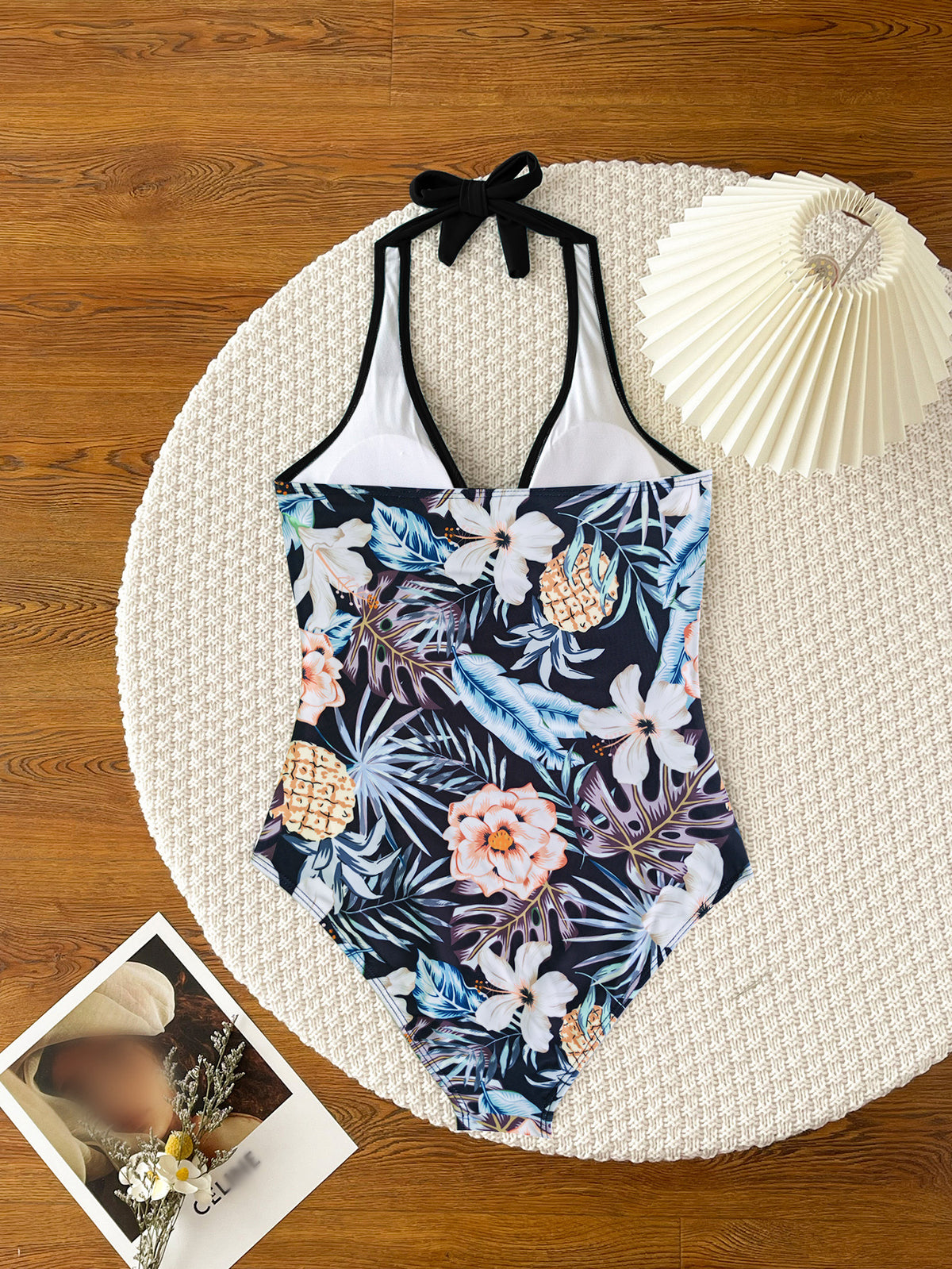 High-Waisted One-Piece Sexy Bikini Swimsuit for Women