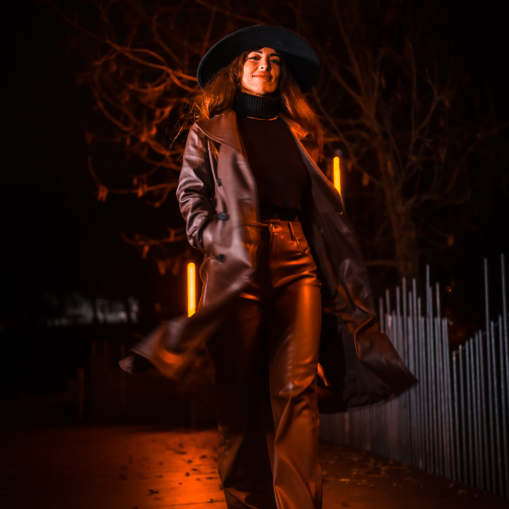 Women&#39;s Long Leather Coat | KC Leather Signature Range - Bilett