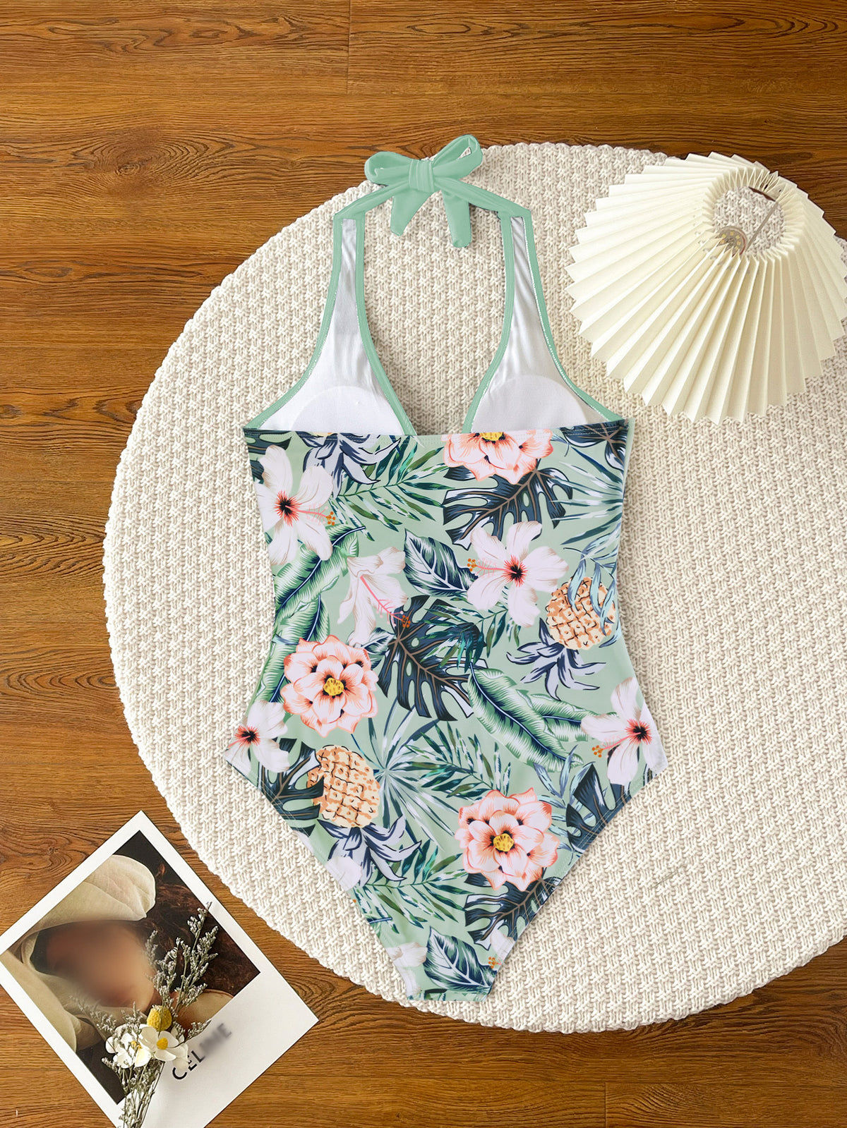 High-Waisted One-Piece Sexy Bikini Swimsuit for Women