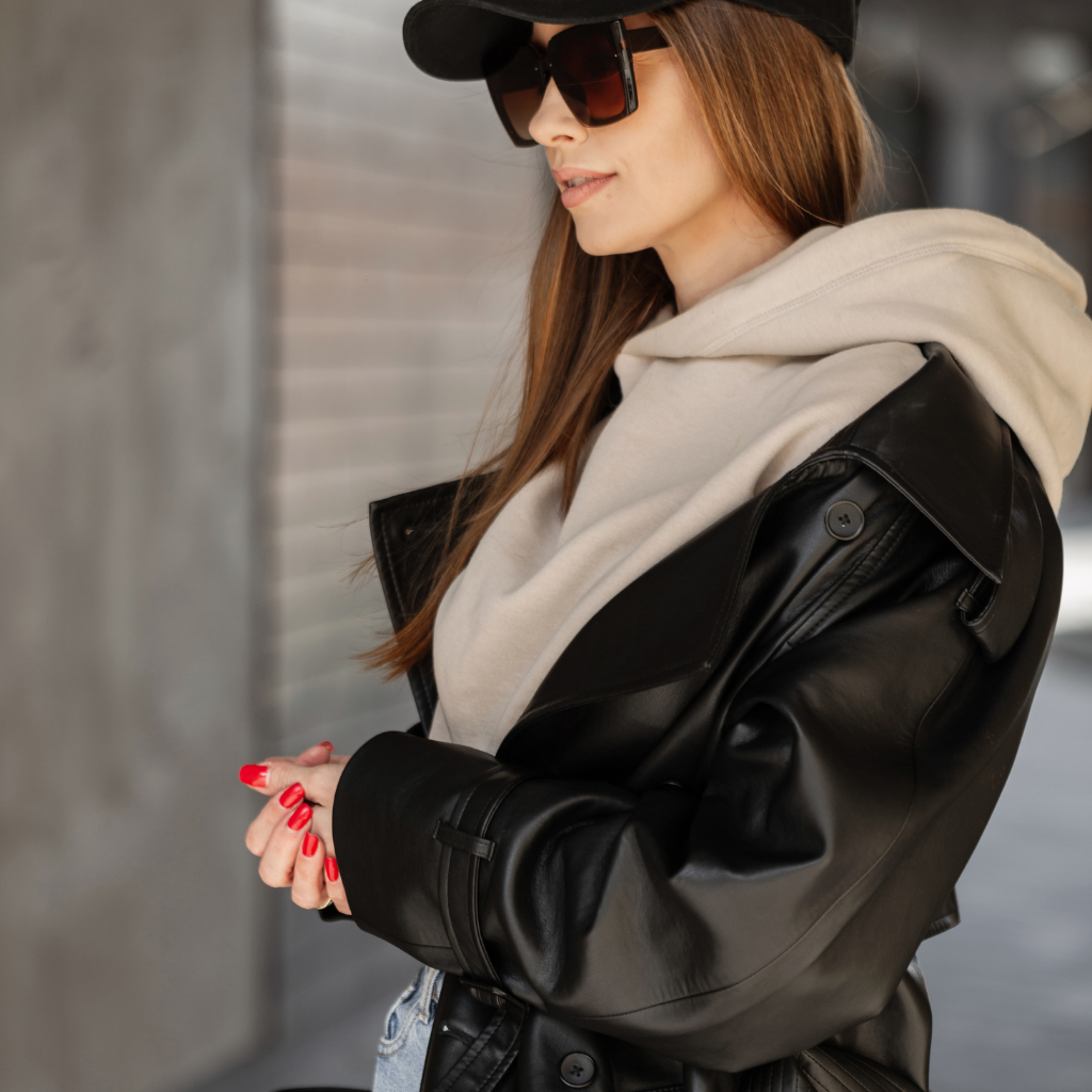 Women&#39;s Long Leather Coat | KC Leather Signature Range - Bibi
