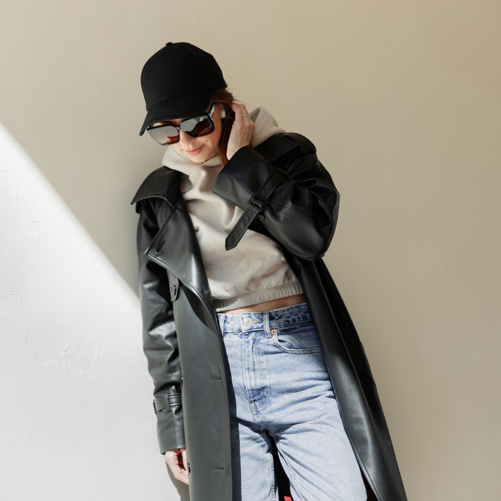 Women&#39;s Long Leather Coat | KC Leather Signature Range - Bibi