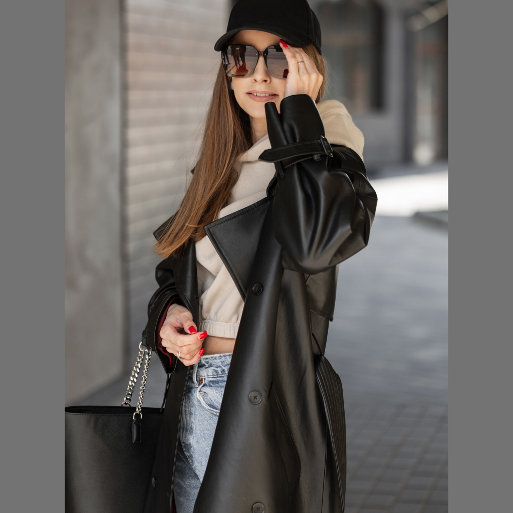 Women&#39;s Long Leather Coat | KC Leather Signature Range - Bibi