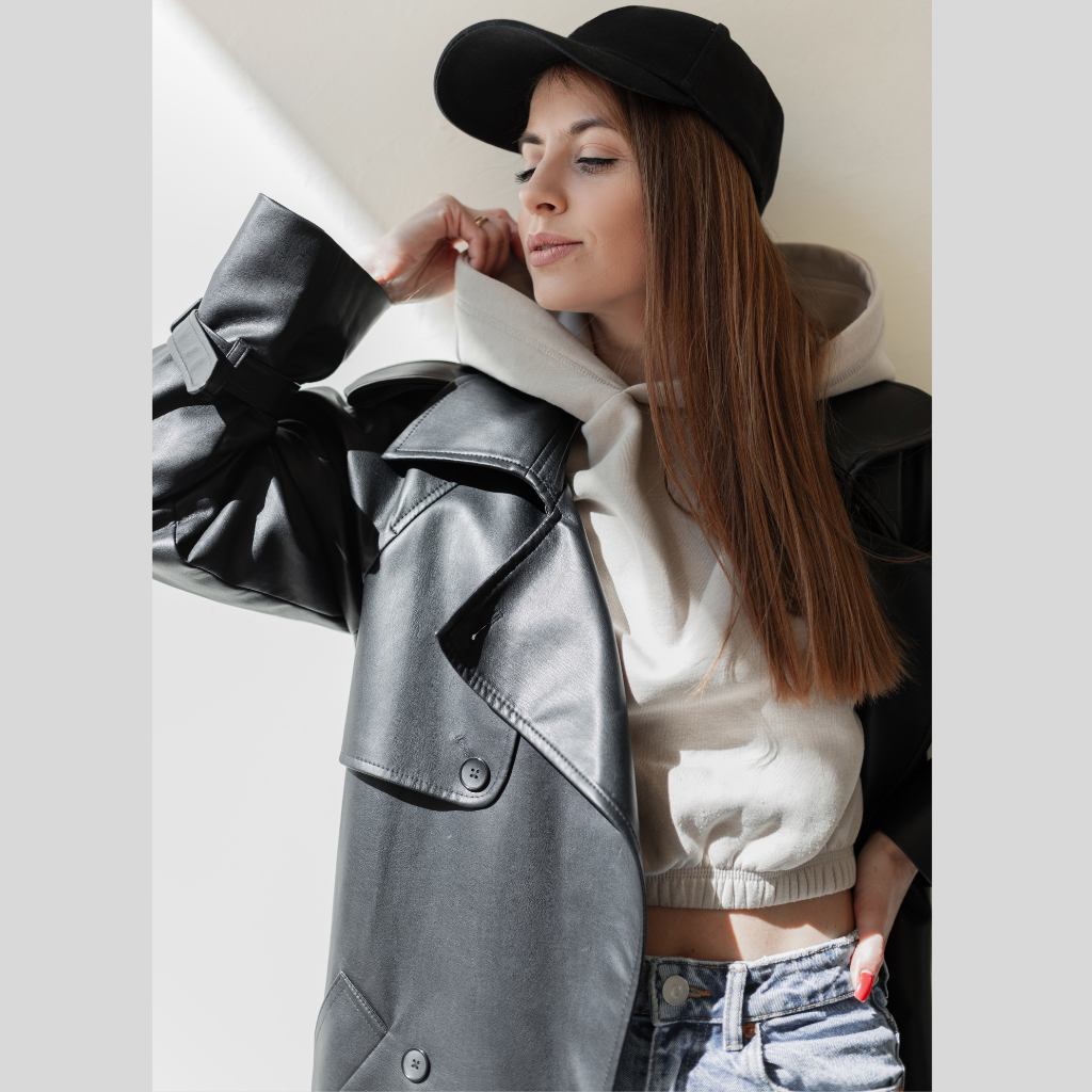 Women&#39;s Long Leather Coat | KC Leather Signature Range - Bibi