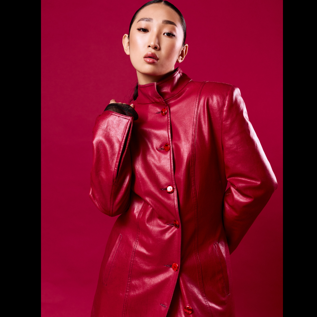 Women&#39;s Long Leather Coat | KC Leather Signature Range - Jinyay
