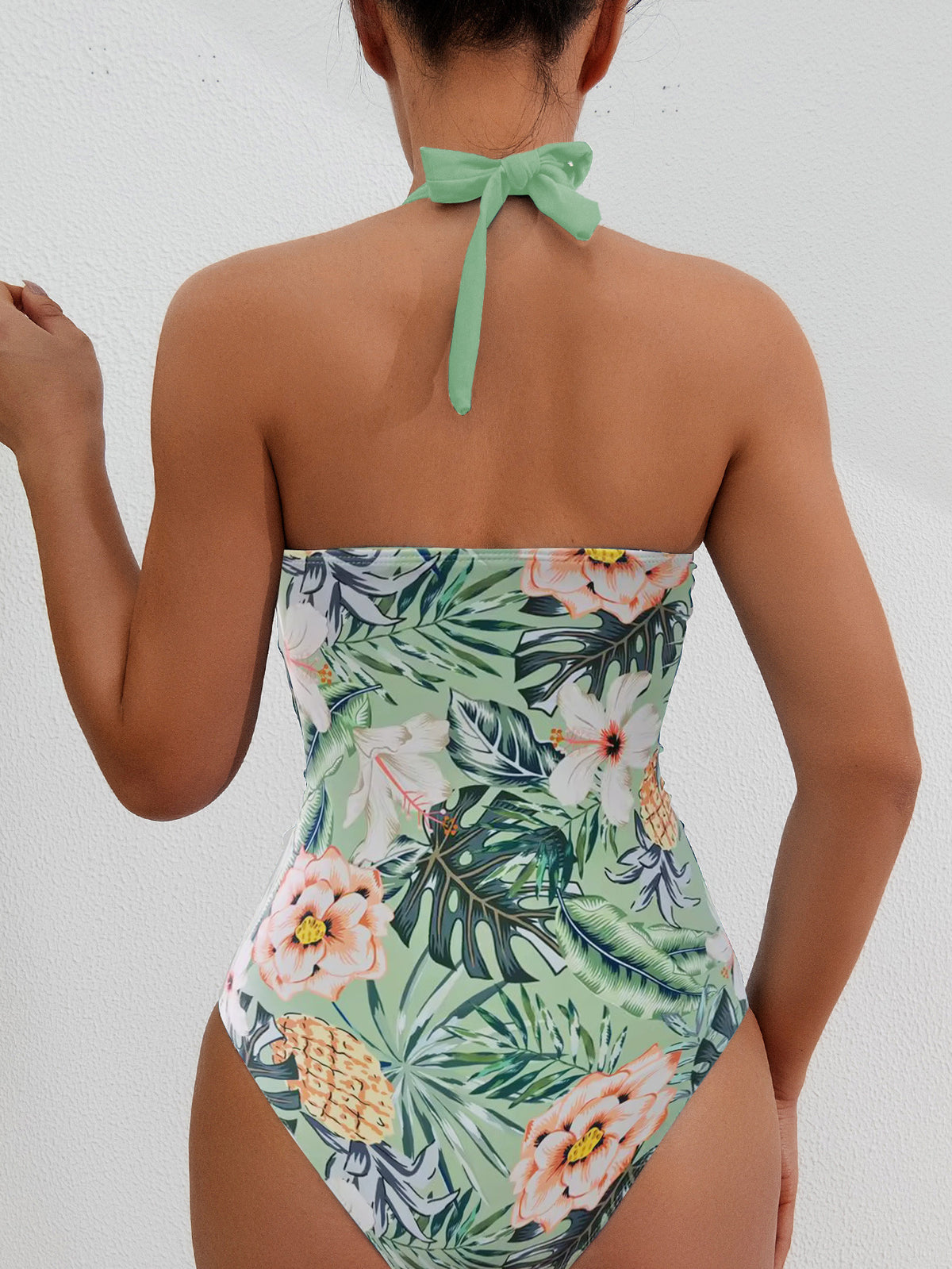 High-Waisted One-Piece Sexy Bikini Swimsuit for Women