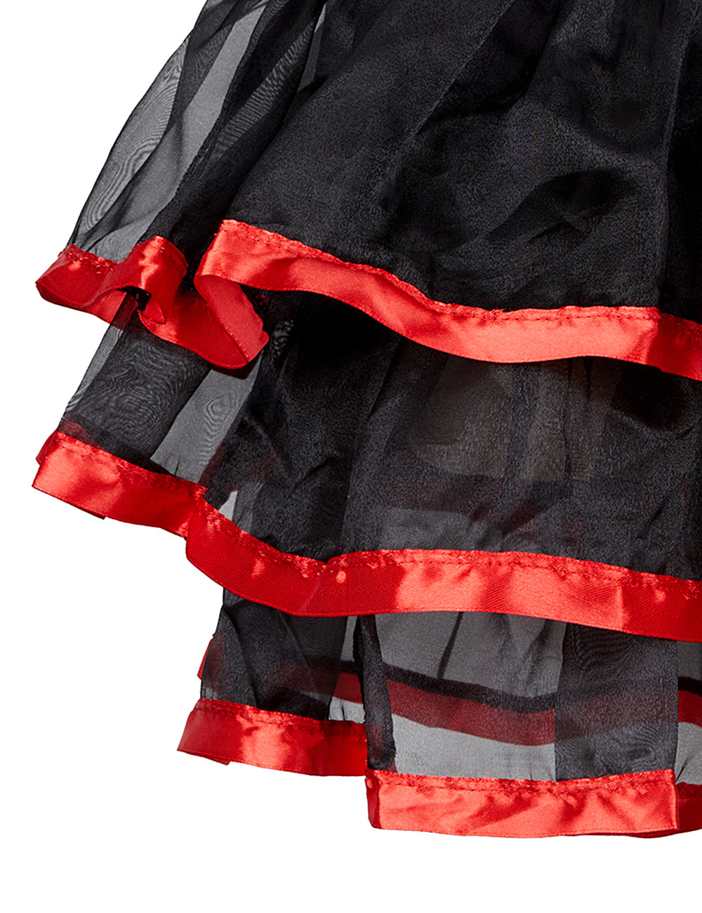 Black Lace Red Corset