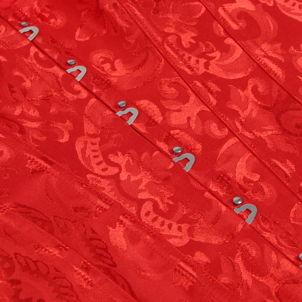 Off Shoulder Lace Corset - RED