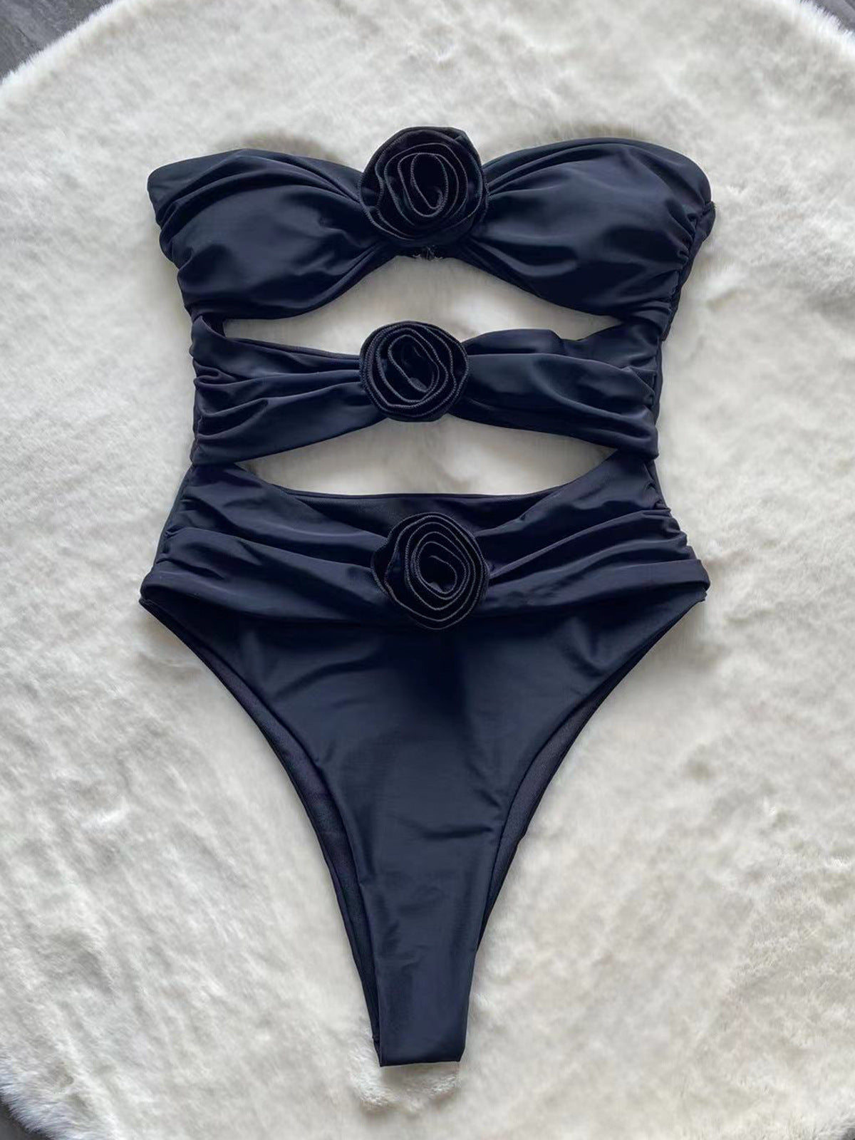 Women's Bikini  Flowers Ladies' Swimwear Wholesale Bikini
