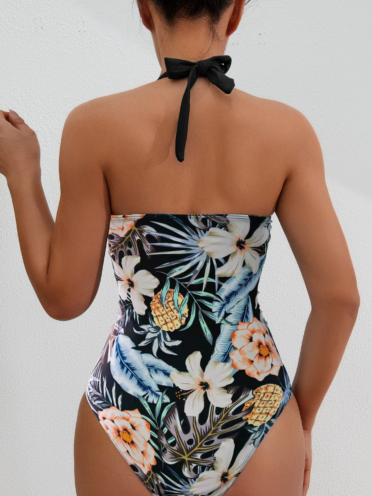High-Waisted One-Piece Sexy Bikini Swimsuit for Women