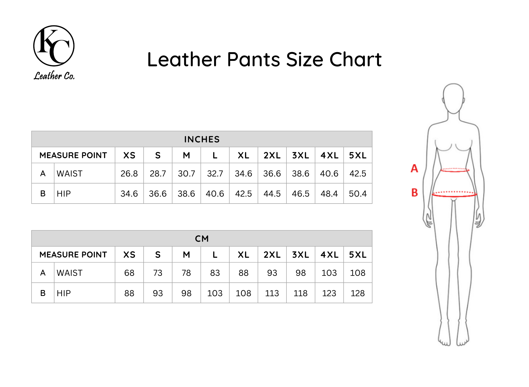 Size Chart Midi