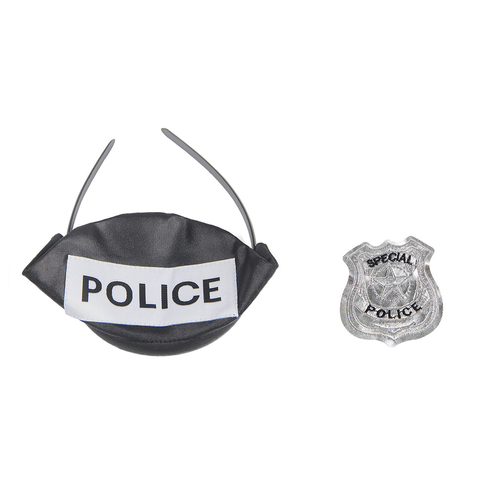 Police Costume with Headwear