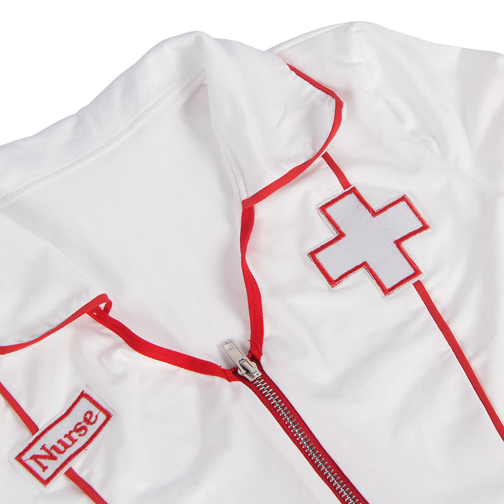 One Piece Bodysuit Nurse Costume