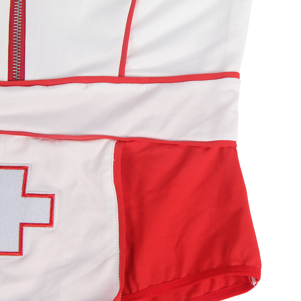 One Piece Bodysuit Nurse Costume