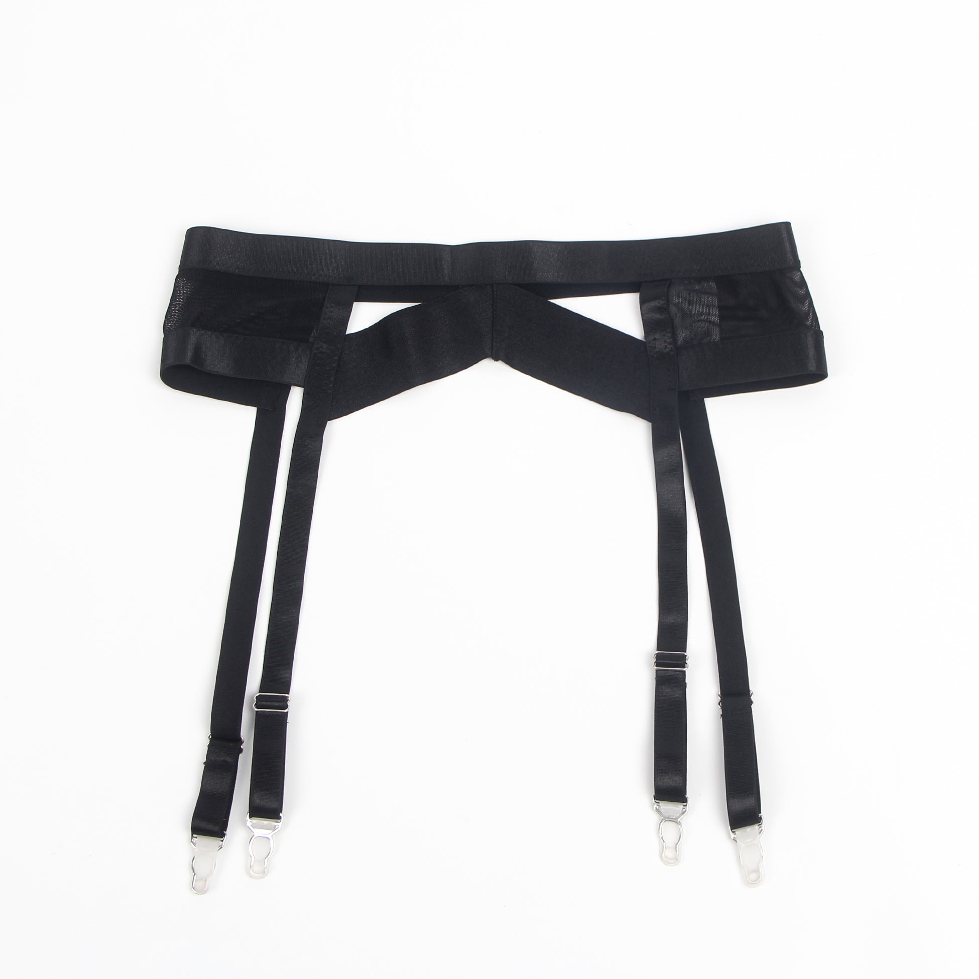 Black Bondage Garter Belt Bra Set - KC Leather Co. Black Bondage Garter Belt Bra Set - KC Leather Co.