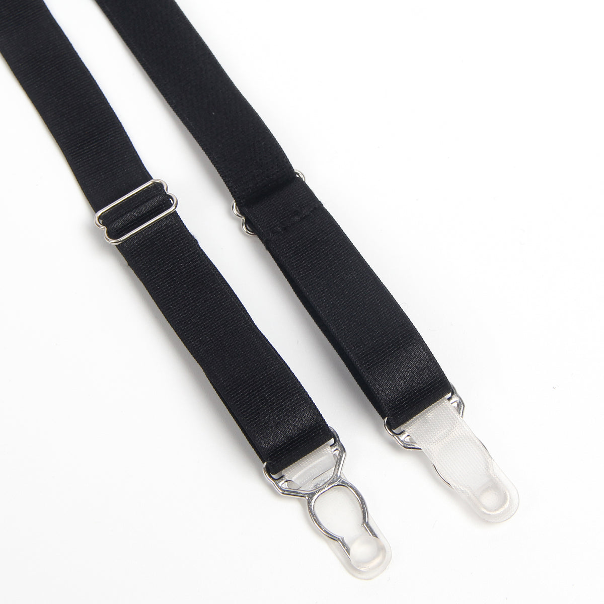 Black Bondage Garter Belt Bra Set