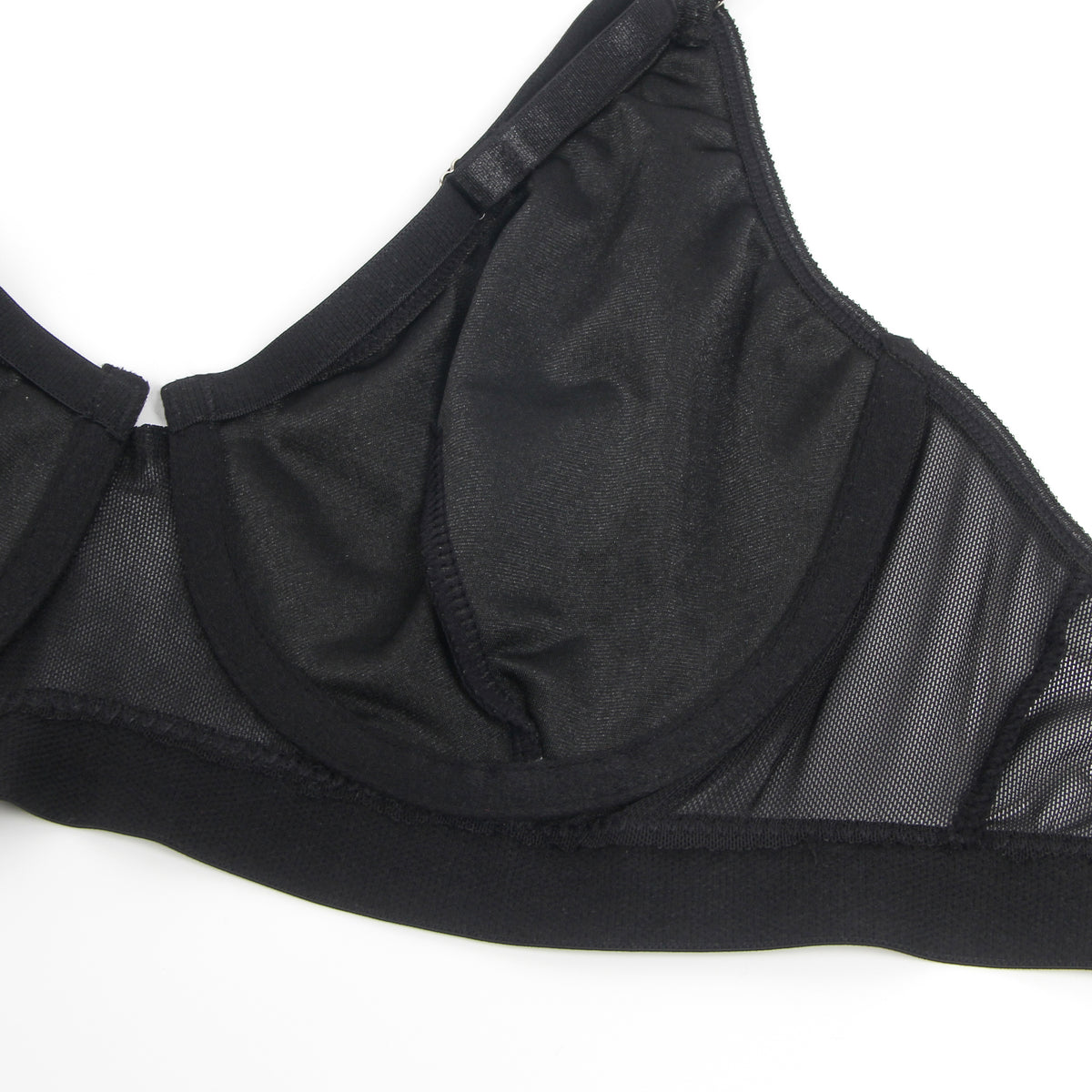 Black Bondage Garter Belt Bra Set
