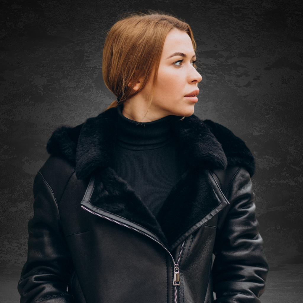 Women&#39;s Long Leather Coat | KC Leather Signature Range - Napa 4