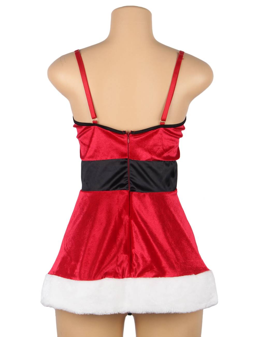 Sexy Red Playful Christmas Dress