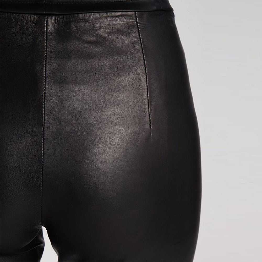 Women's Leather Pants Judy Black Leather Trousers KC Leather, Women In Leather  Trousers